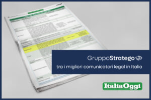 Scopri di più sull'articolo Gruppo Stratego, per il sesto anno consecutivo, si conferma tra le principali società italiane specializzate in comunicazione e marketing per gli studi legali